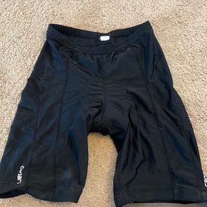Mens padded biking shorts